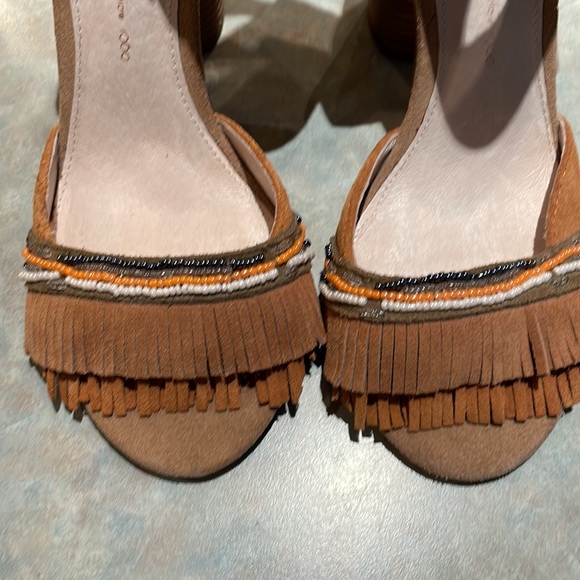 House of Harlow suede sandals (sz 7.5) - Picture 8 of 12